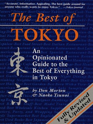 cover image of Best of Tokyo